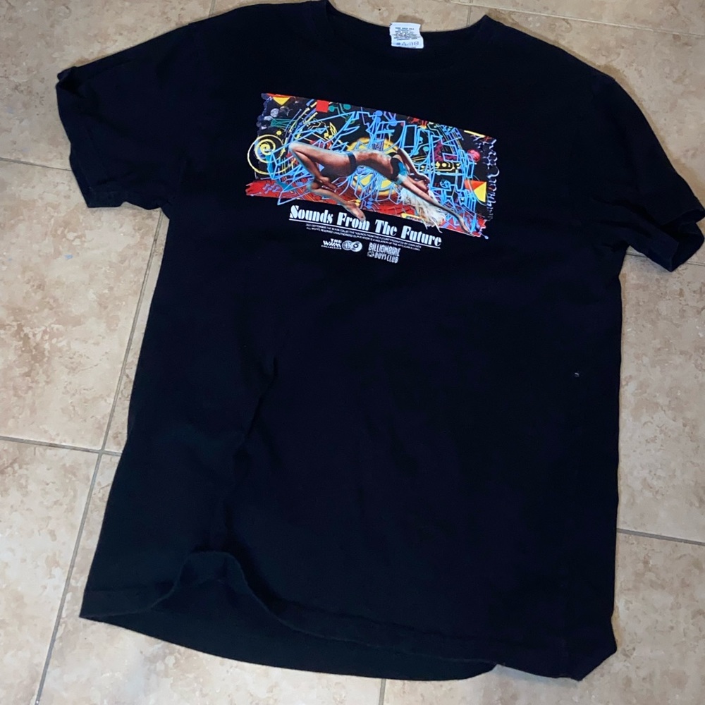Billionaire club tee shirt black